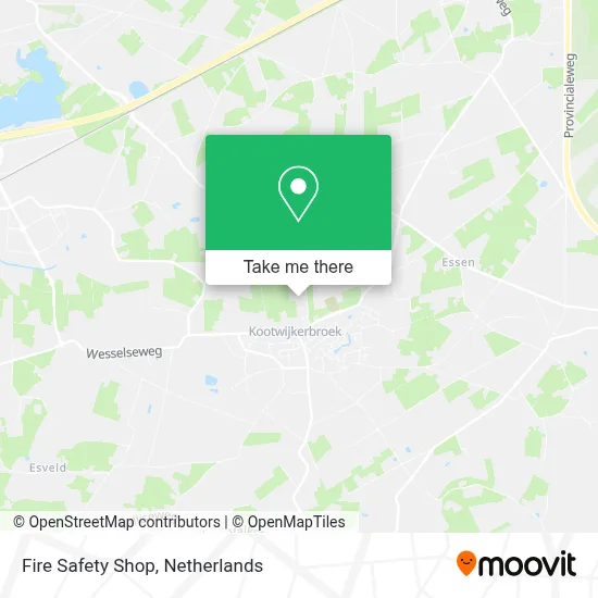 Fire Safety Shop map
