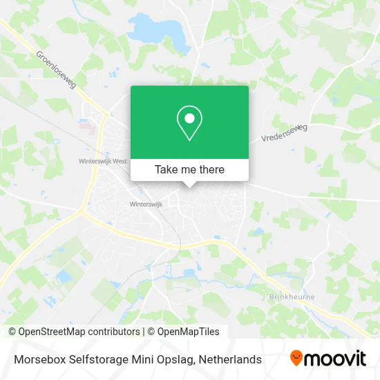 Morsebox Selfstorage Mini Opslag map