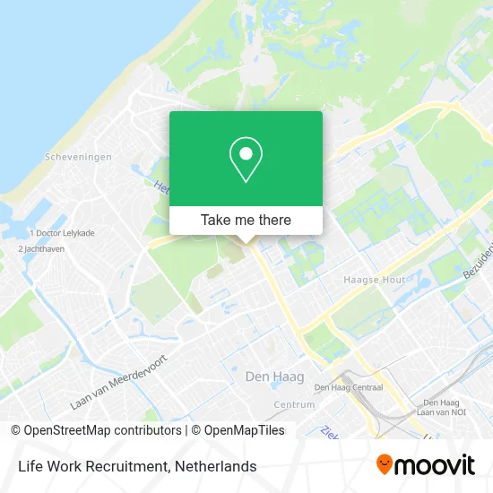 Life Work Recruitment map