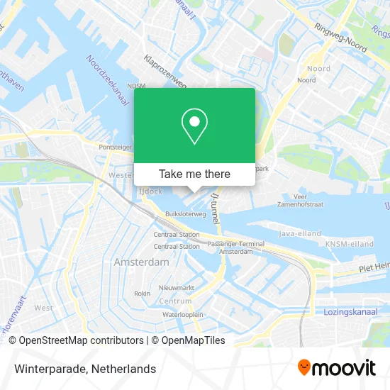 Winterparade map