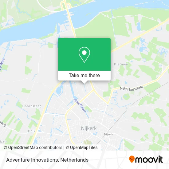 Adventure Innovations map