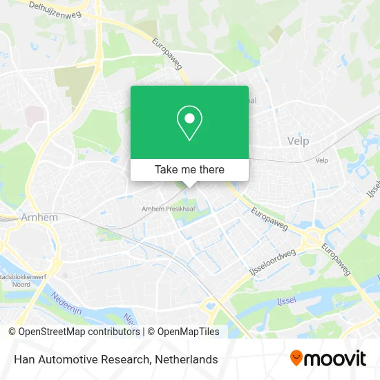 Han Automotive Research map