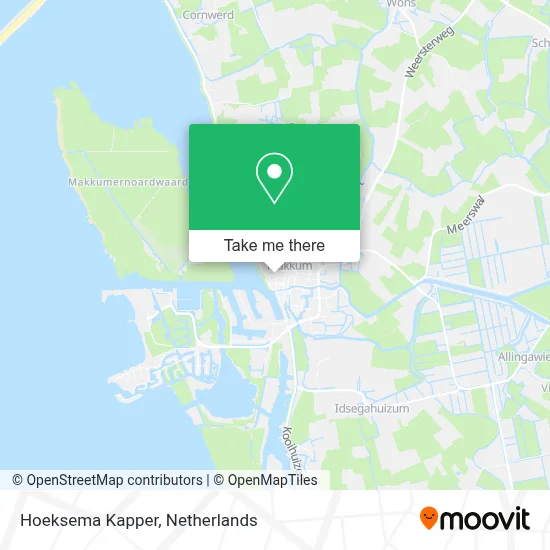 Hoeksema Kapper map
