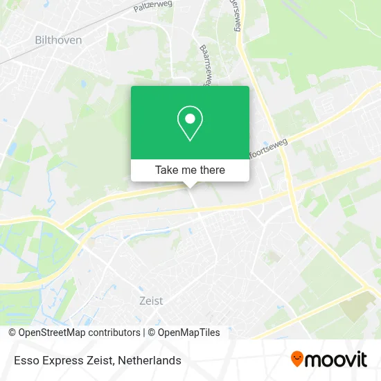 Esso Express Zeist map