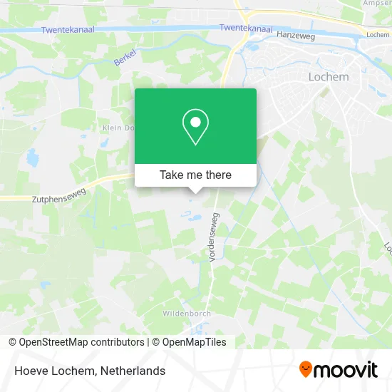 Hoeve Lochem map