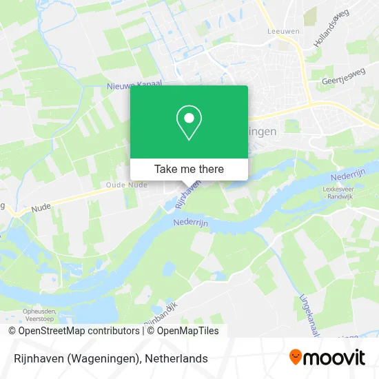 Rijnhaven (Wageningen) map