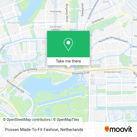 Possen Made-To-Fit Fashion map