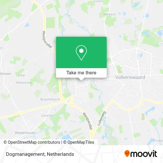 Dogmanagement map