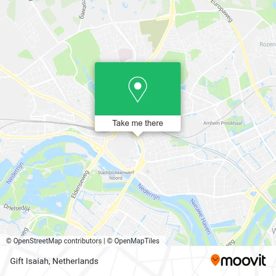 Gift Isaiah map
