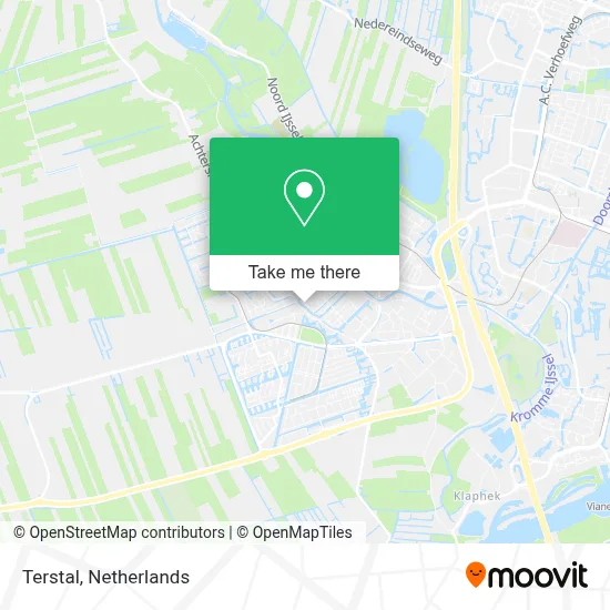 Terstal map