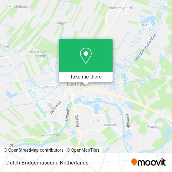 Dutch Bridgemuseum map