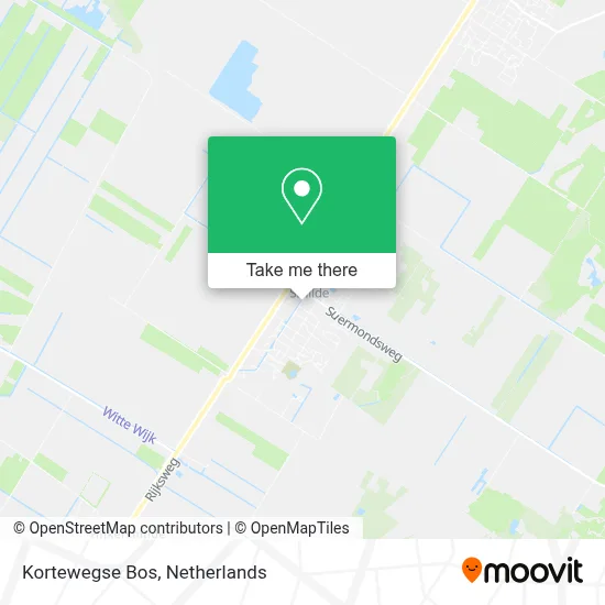 Kortewegse Bos map