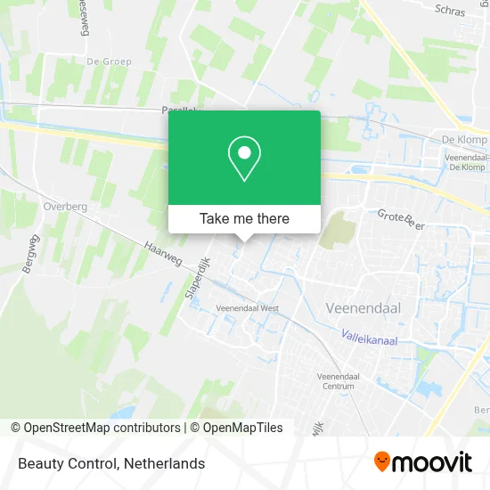 Beauty Control map