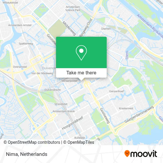 Nima map