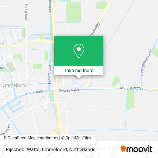 Rijschool Wattel Emmeloord map