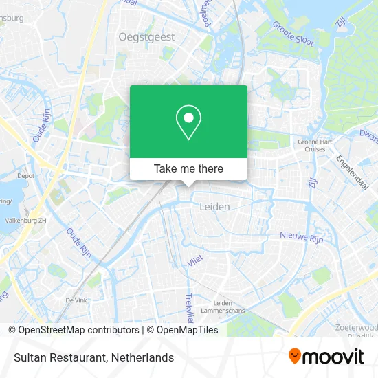 Sultan Restaurant map