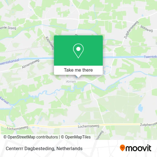 Centerrr Dagbesteding map