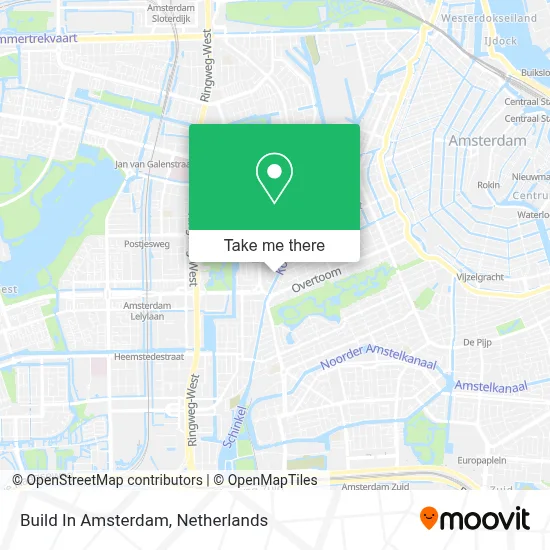 Build In Amsterdam Karte