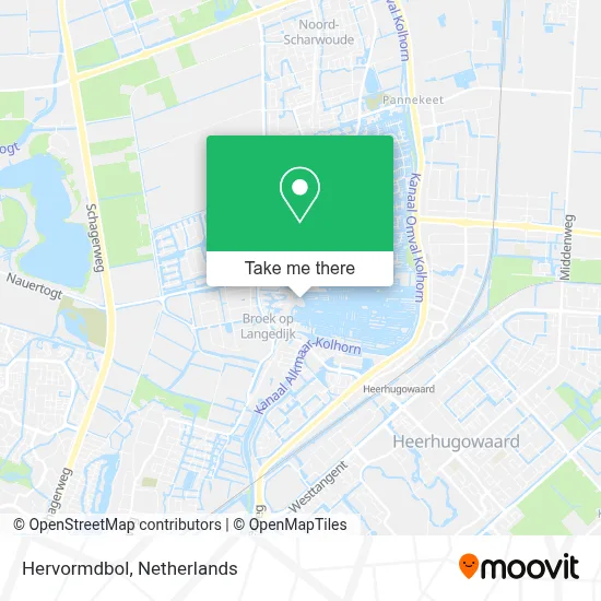 Hervormdbol map