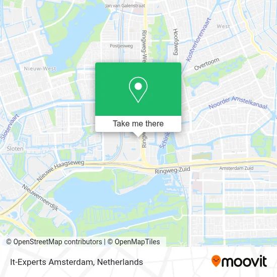 It-Experts Amsterdam map