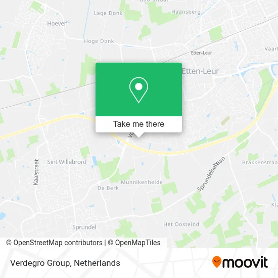 Verdegro Group Karte