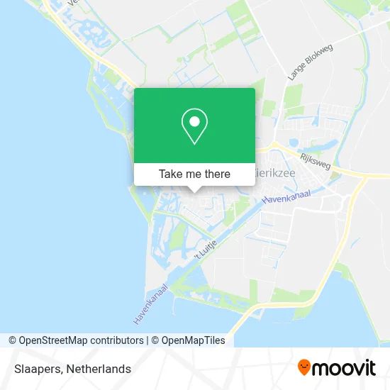 Slaapers map