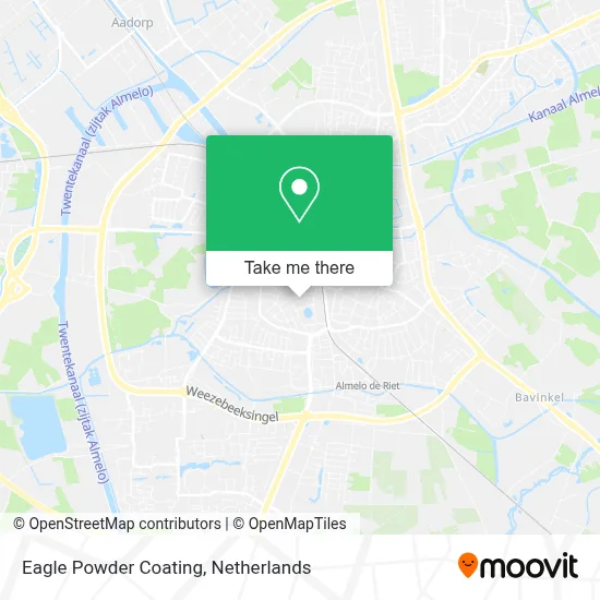 Eagle Powder Coating map