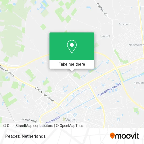 Peacez map