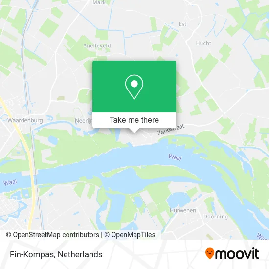Fin-Kompas map