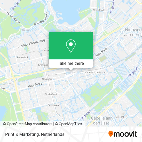 Print & Marketing map