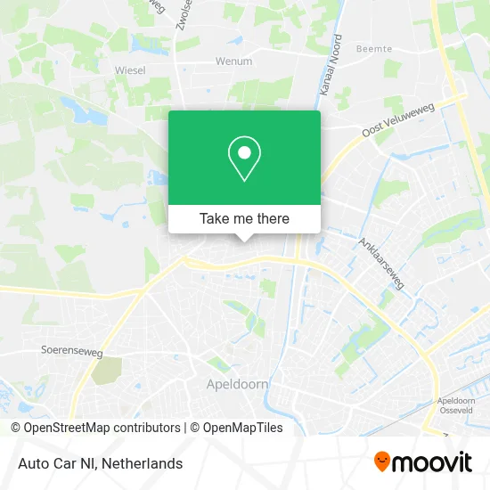 Auto Car Nl map