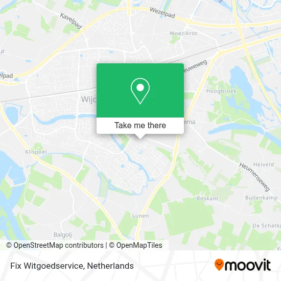 Fix Witgoedservice map