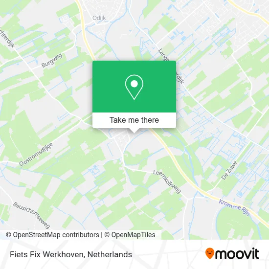 Fiets Fix Werkhoven map