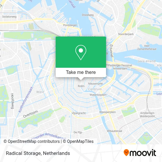 Radical Storage map