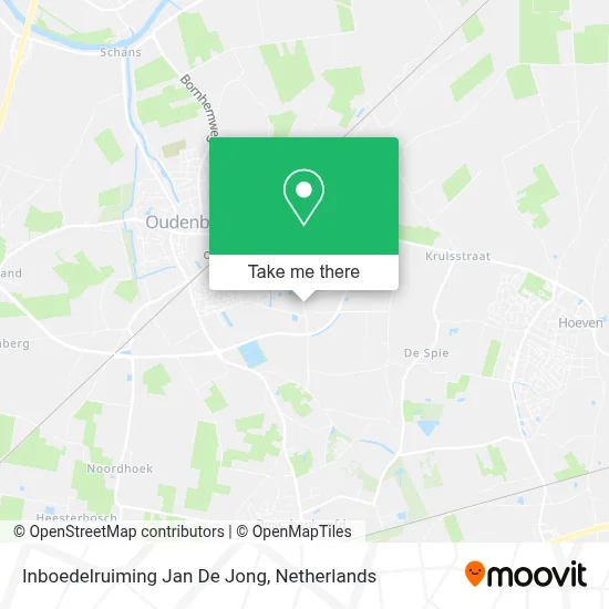 Inboedelruiming Jan De Jong map