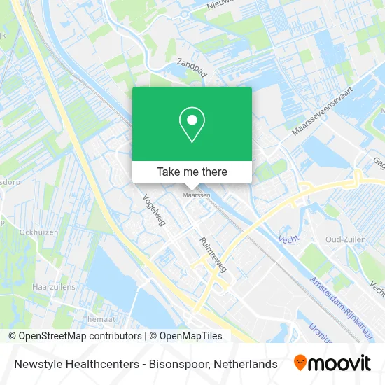 Newstyle Healthcenters - Bisonspoor map