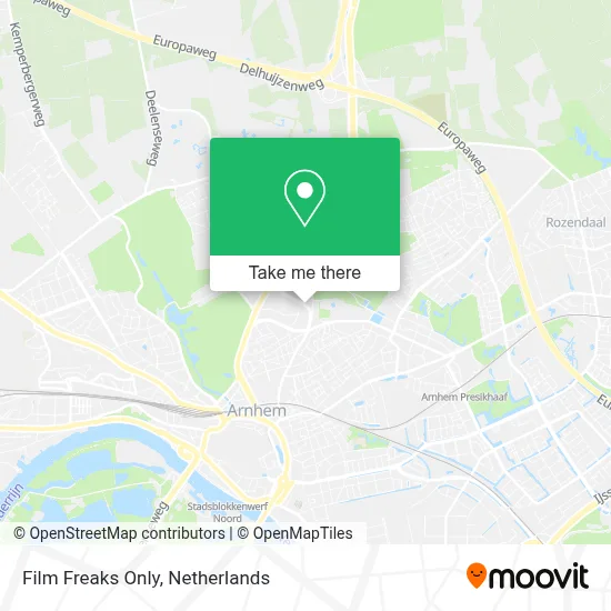 Film Freaks Only map