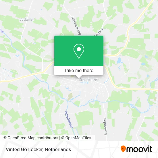 Vinted Go Locker Karte