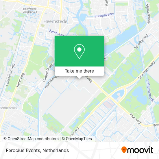 Ferocius Events map