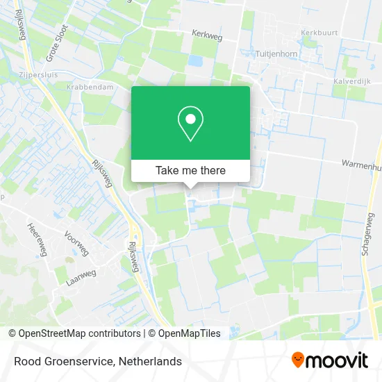 Rood Groenservice map