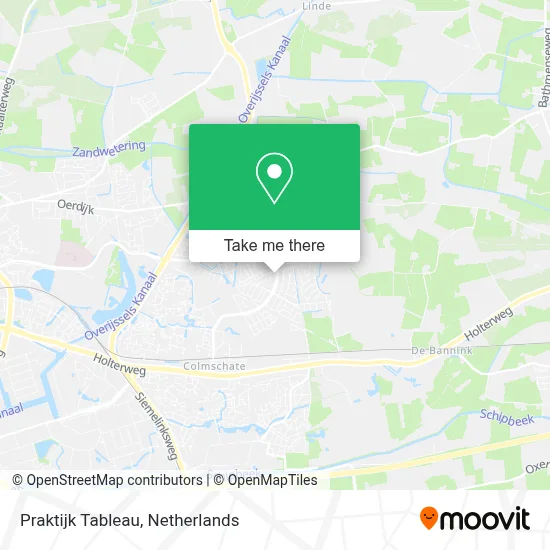 Praktijk Tableau map