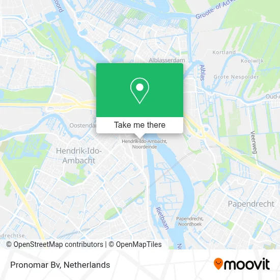 Pronomar Bv map