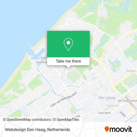 Webdesign Den Haag map
