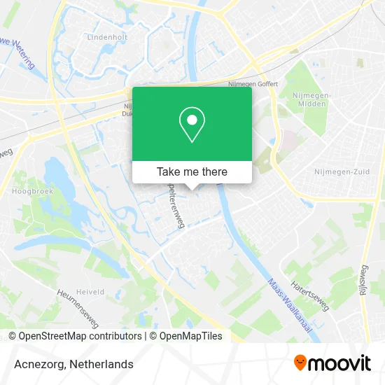 Acnezorg map