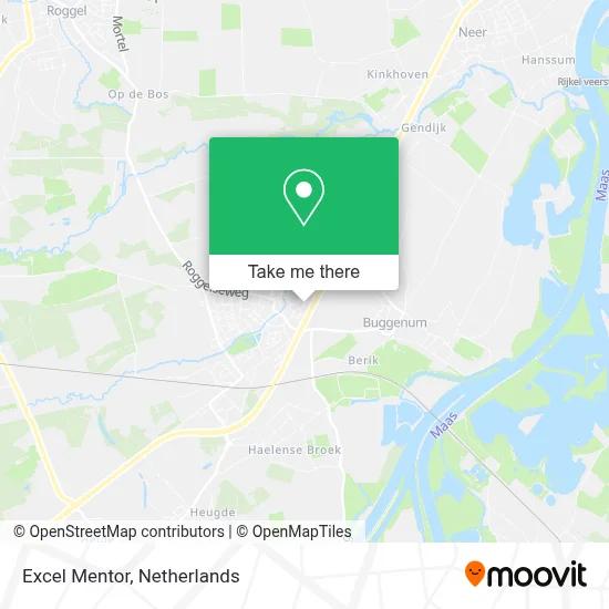 Excel Mentor map