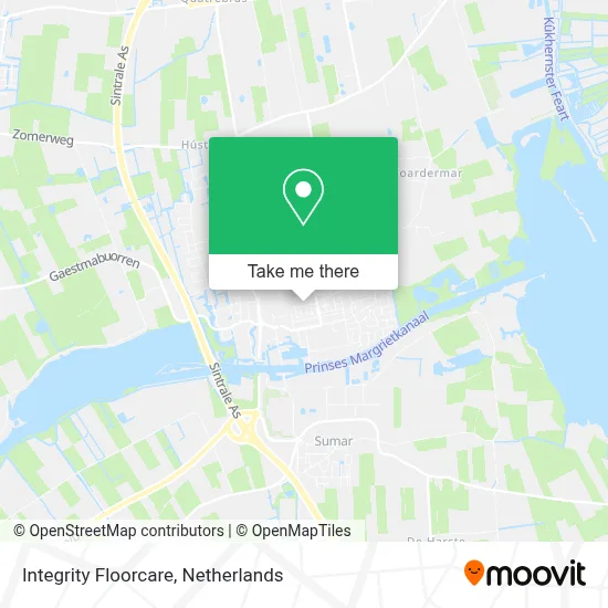 Integrity Floorcare map