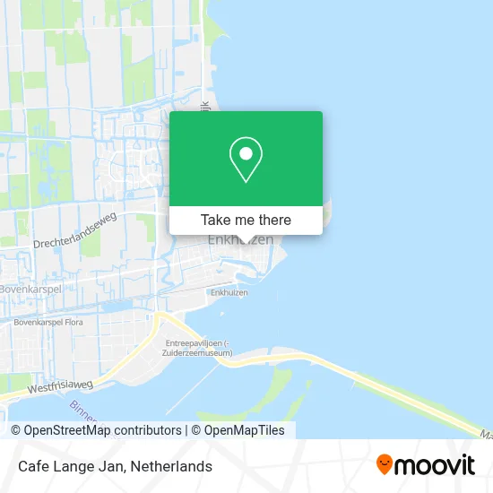 Cafe Lange Jan map