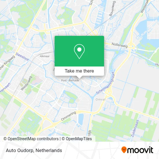 Auto Oudorp map