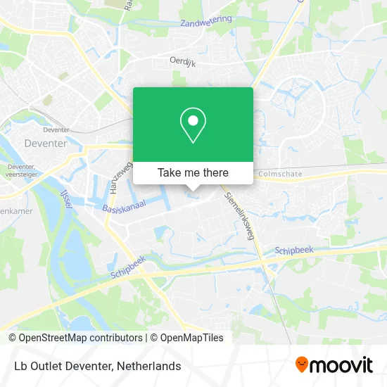 Lb Outlet Deventer map