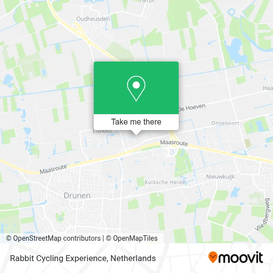 Rabbit Cycling Experience map